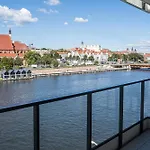 Apartmán Nad Odra - Luksusowy Z Widokiem Na Odre, Tarasem I Klimatyzacja #