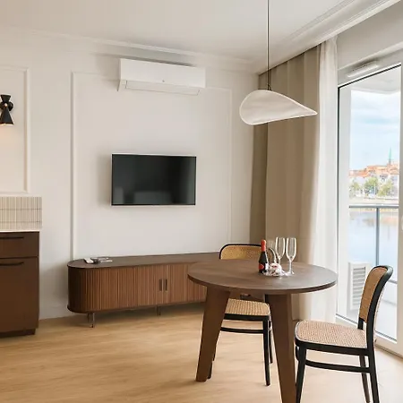 Nad Odra - Luksusowy Z Widokiem Na Odre, Tarasem I Klimatyzacja # *