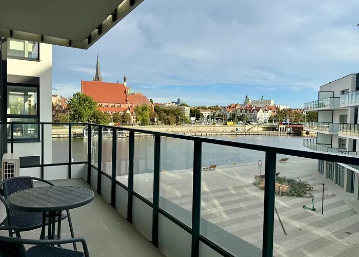 Nad Odra - Luksusowy Z Widokiem Na Odre, Tarasem I Klimatyzacja # *