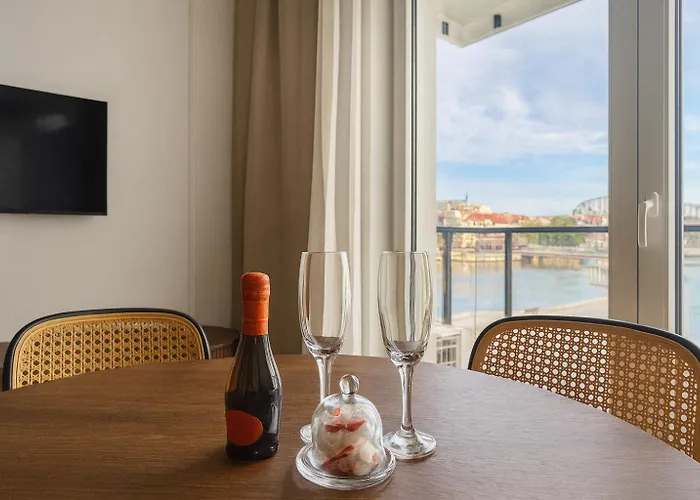 Διαμέρισμα Nad Odra - Luksusowy Z Widokiem Na Odre, Tarasem I Klimatyzacja #